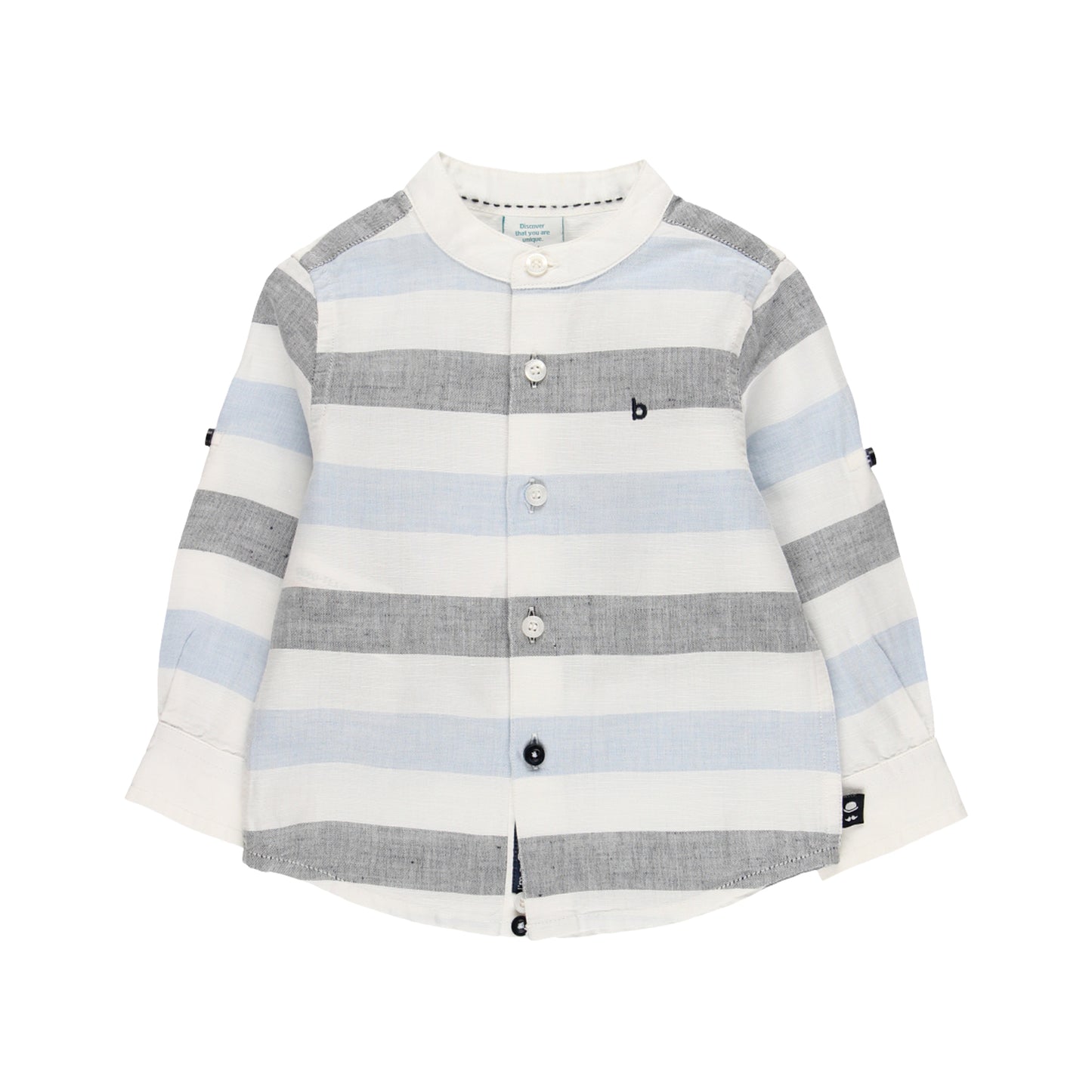 Camicia lino a righe bambino - Boboli