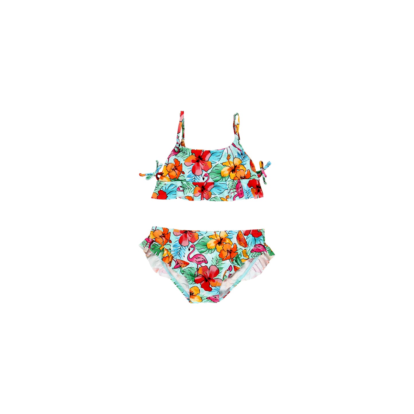 Bikini stampato con volant da bambina - Boboli