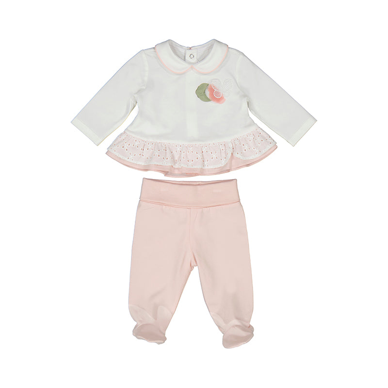 Completo 2 pezzi ghettina Better Cotton neonata - Mayoral