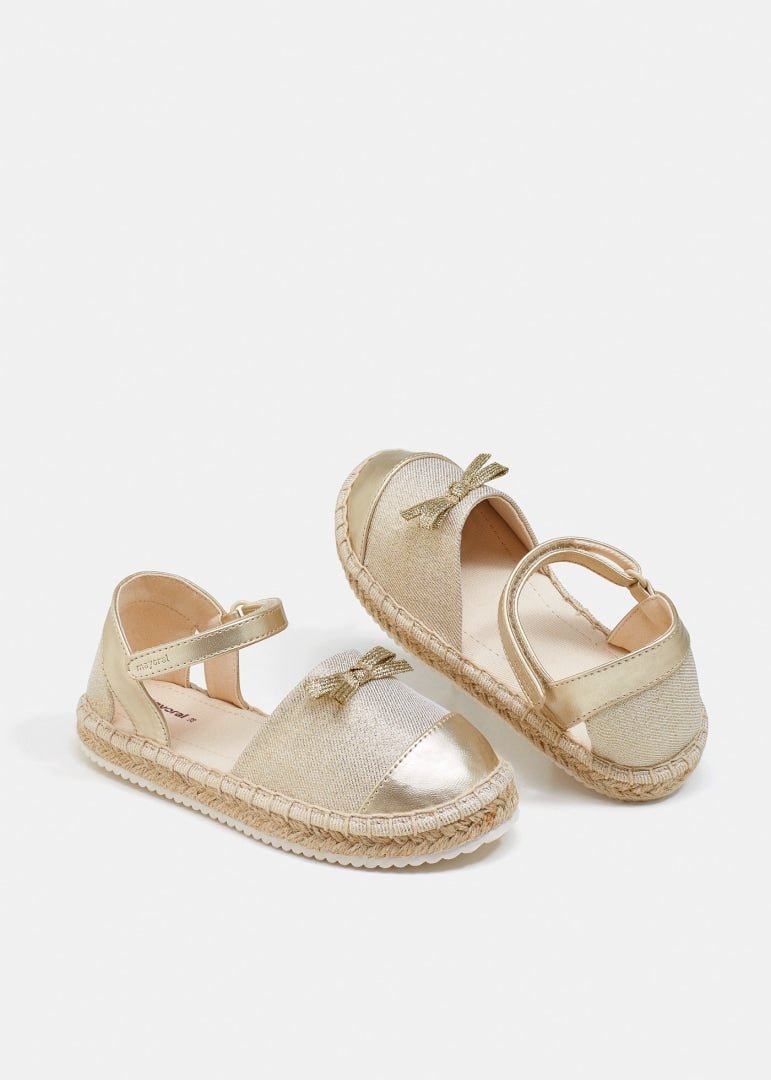 Ballerine aperte juta bambina - Mayoral - Monelli Shop