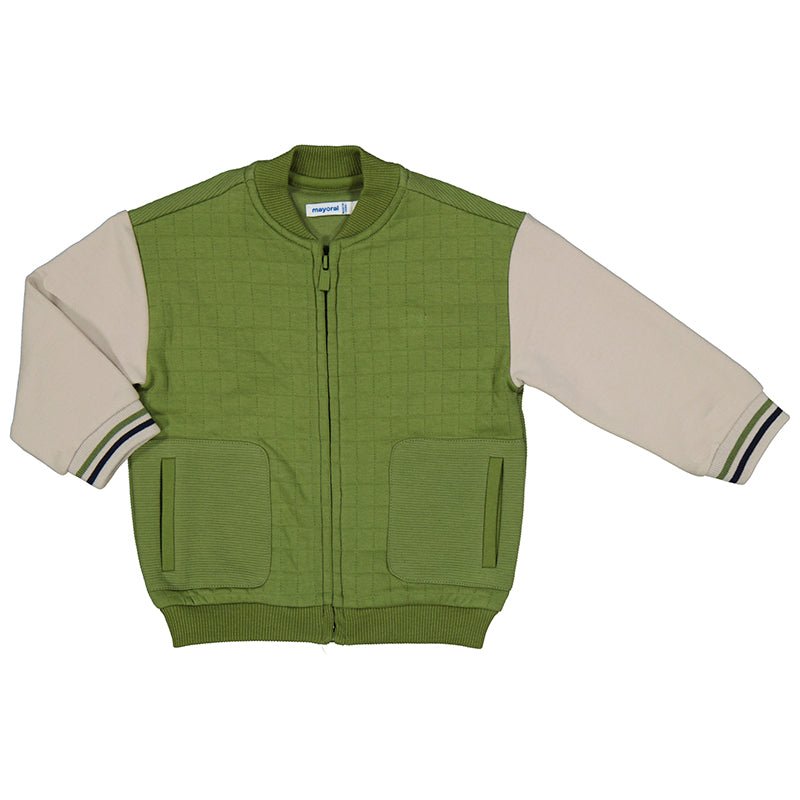 Felpa modello bomber cerniera neonato - Mayoral - Monelli Shop