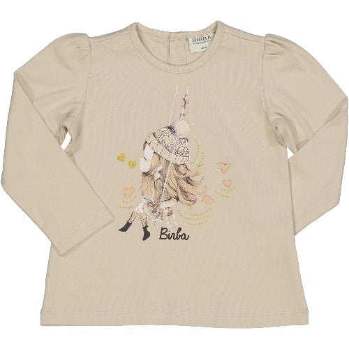 Maglietta a maniche lunghe bambina - Birba - Monelli Shop