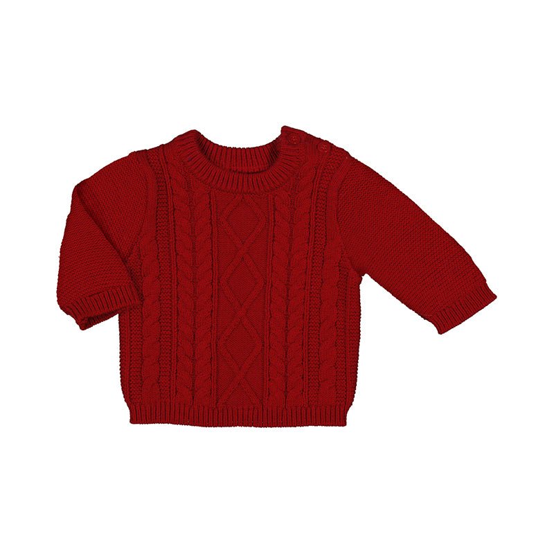 Maglione treccia neonato - Mayoral - Monelli Shop