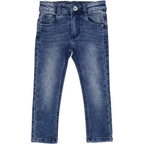 Pantalone felpa denim stretch - Trybeyond - Monelli Shop