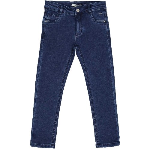 Pantalone in felpa effetto denim