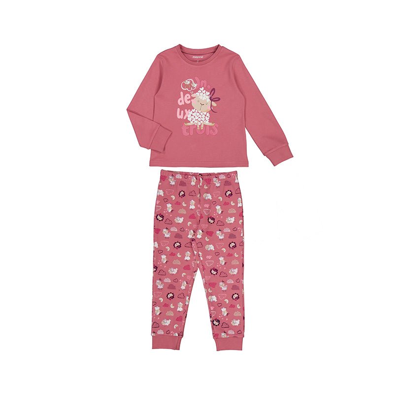 Pigiama stampato Better Cotton bambina - Mayoral - Monelli Shop